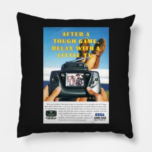 Game Gear TV Advertisement Pillow