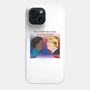 Stacey Abrams vs. Donald Trump Phone Case