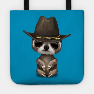 Cute Baby Sloth Sheriff Tote