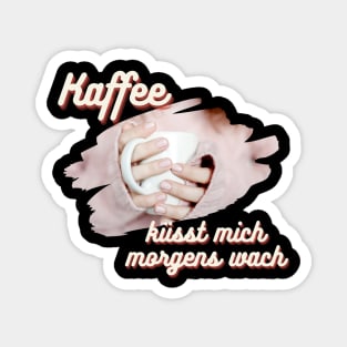 Kaffee Kuss Guten Morgen Espresso Magnet