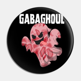 Gabaghoul Ghost Spooky Ham Capicola Capocollo Pin
