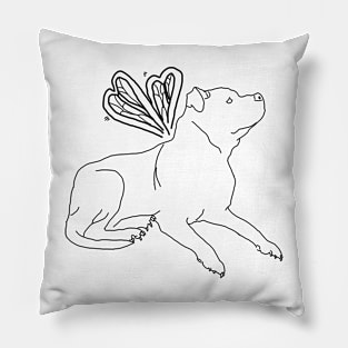 Pixie Pitbull Pillow