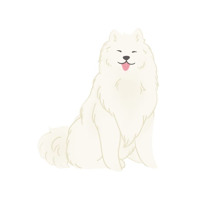 Samoyed by Rainb0w-S0da