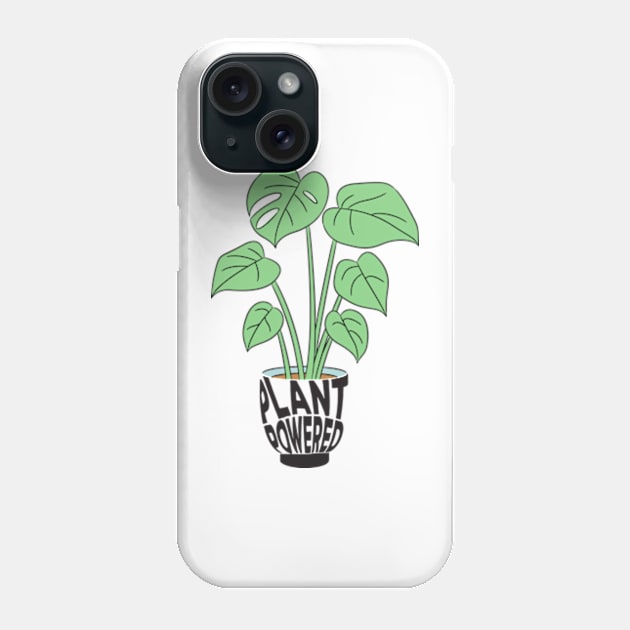 Plant Powered Potted Planters Phone Case by larfly