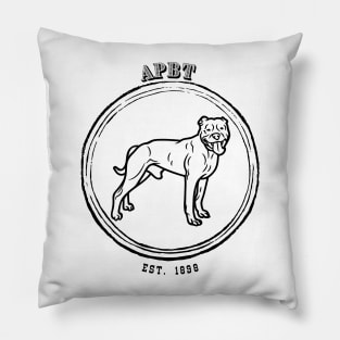 Rustic Logo APBT Pillow