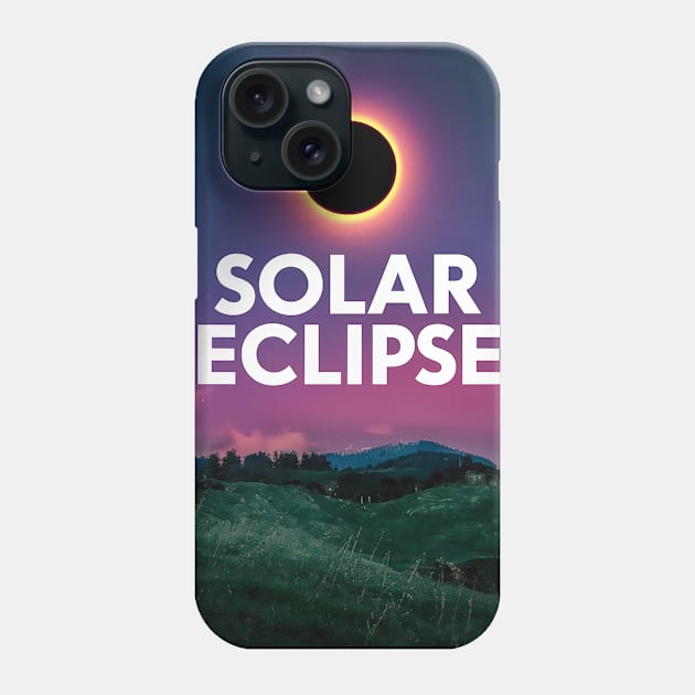 SOLAR ECLIPSE Phone Case by likbatonboot