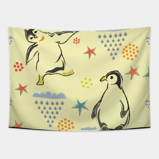 Penguins Tapestry