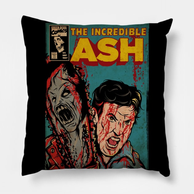 The Incredible Evil Pillow by Greendevil