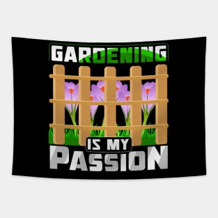 GARDENING IS MY PASSION Tapestry