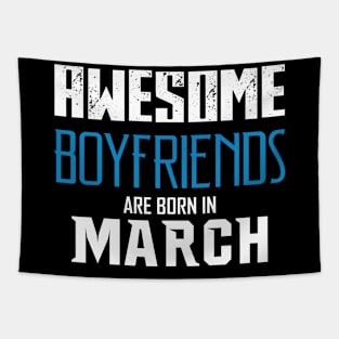 Boyfriend Birthday Shirt Tapestry