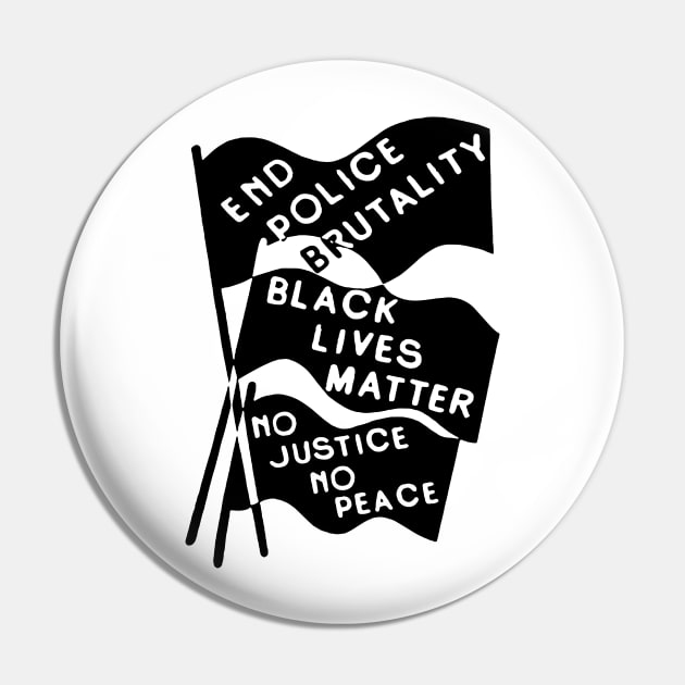 END POLICE BRUTALITY Pin by TheCosmicTradingPost