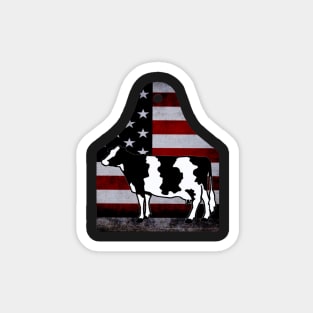 American Flag Ear Tag - Holstein - NOT FOR RESALE WITHOUT PERMISSION Magnet