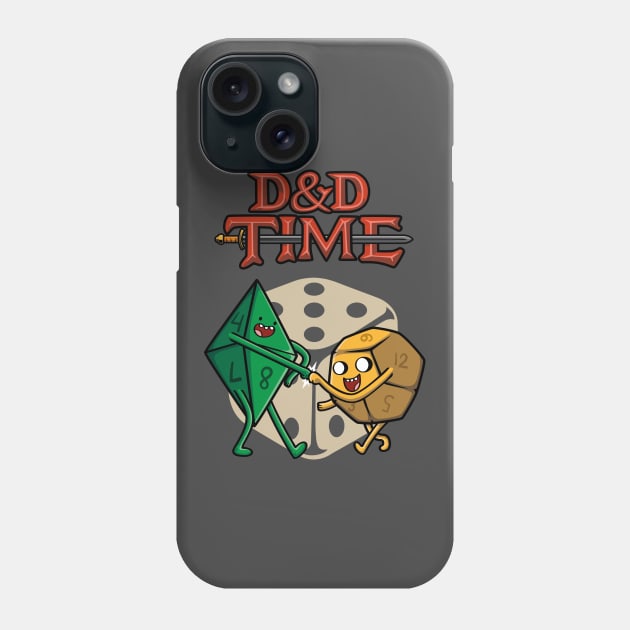 DnD Time Phone Case by Olipop