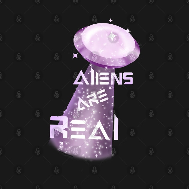 Aliens Ufos are real graphic by TheCloverArtist