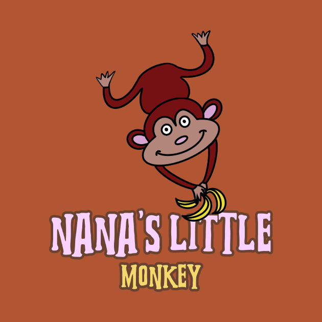 Funny Monkey Quote NanasLittle Monkey by SartorisArt1