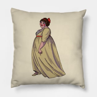 1800s Historical Fatty- no background! Pillow