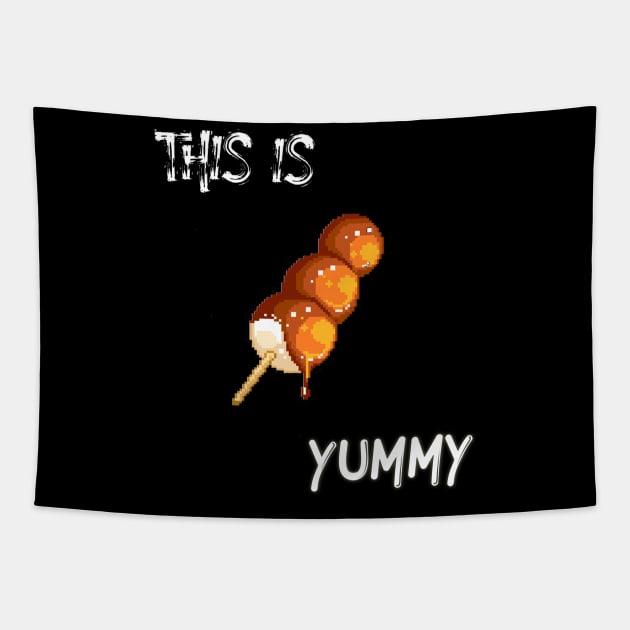 rice ball on the stick Tapestry by JustFury