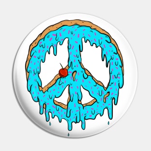 Peace pie Pin