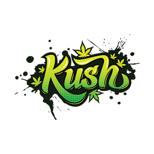 Kush Neon Green Gradient T-Shirt