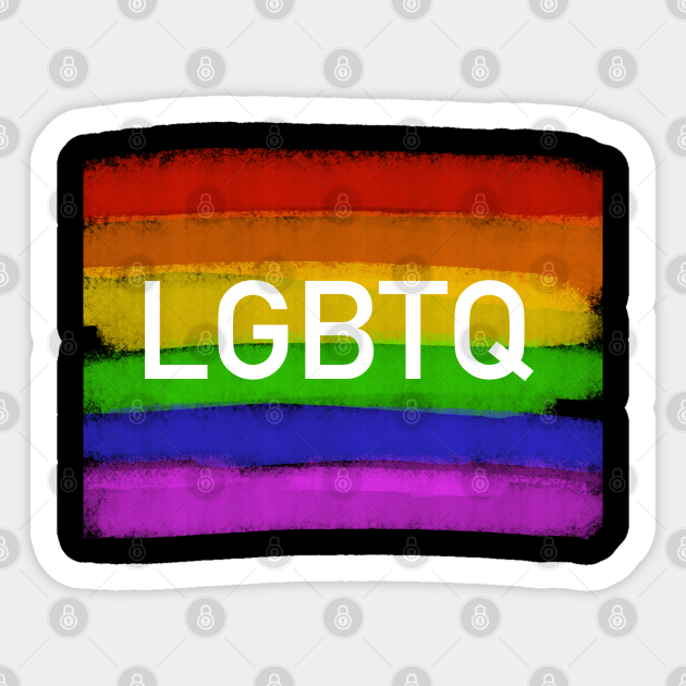 LGBTQ - Lgbtq - Sticker | TeePublic