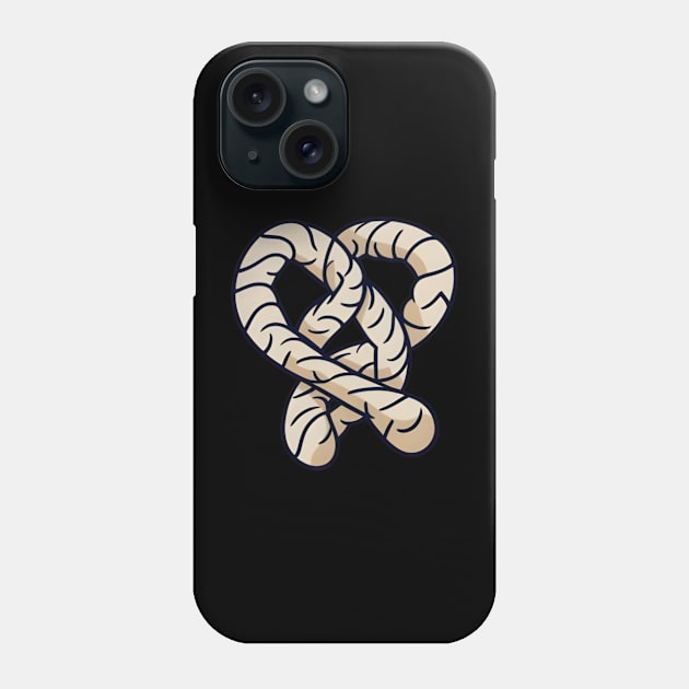 Pretzel Phone Case by NomiCrafts