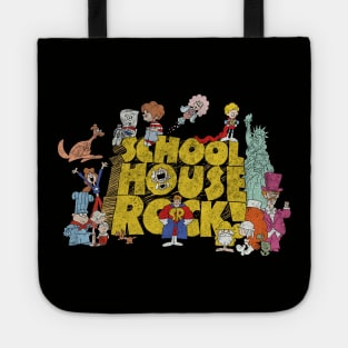 School House Rock - distressed Tote