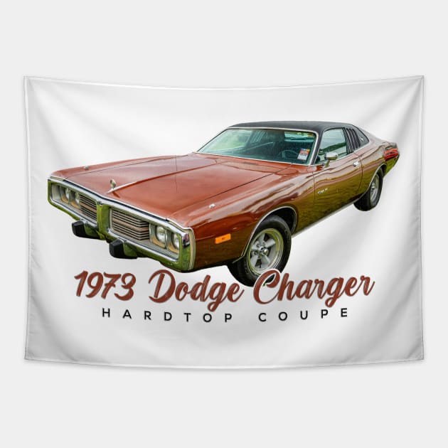 1973 Dodge Charger Hardtop Coupe Tapestry by Gestalt Imagery