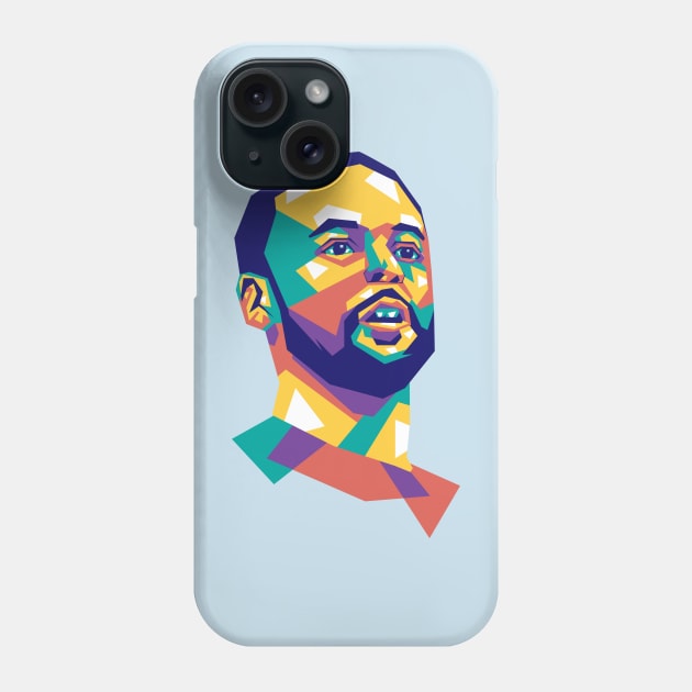 Steph Curry Night Night Phone Case by ACH PAINT