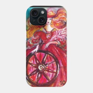 TAROTS OF THE LOST SHADOWS / THE  WHEEL OF FORTUNE Phone Case