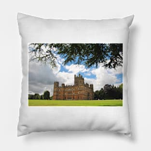 Highclere Castle Downton Abbey Hampshire England Pillow