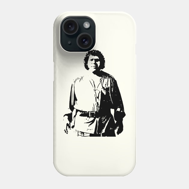 Andre The Giant Black And White Phone Case by ANDREANUS