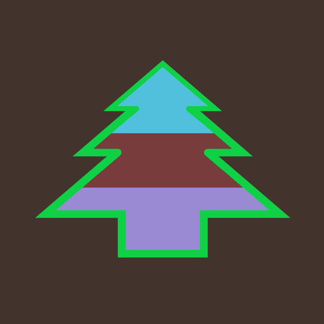 Androromantic/Androsexual Pride: Christmas Tree by DisneyFanatic23