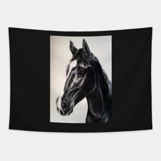 Black Stallion Tapestry