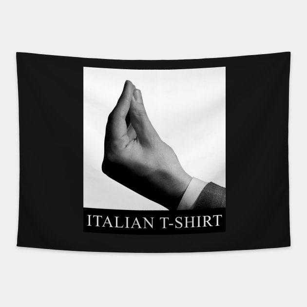 How Italians tee Tapestry by soulful