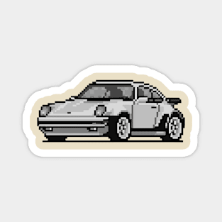 Pixel Car Magnet