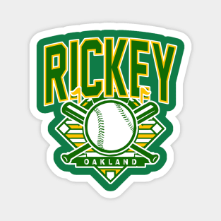 Vintage Oakland baseball Rickey Magnet