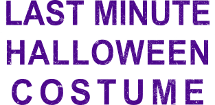 Last Minute Halloween Costume - Purple Magnet