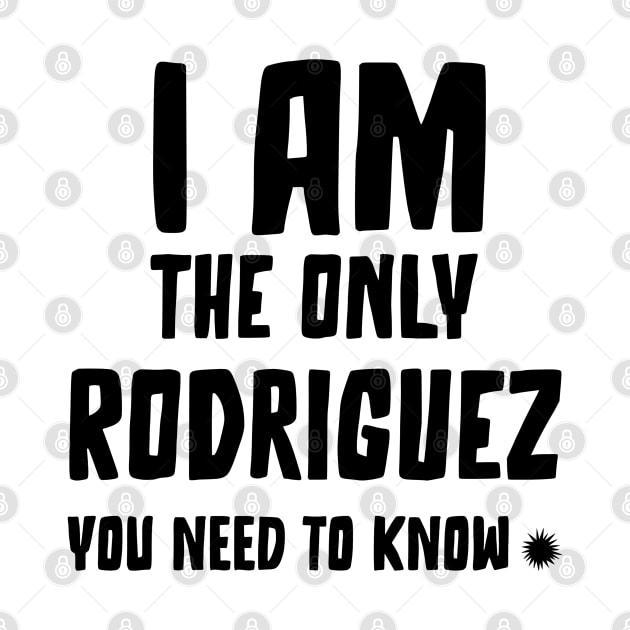 Ultimate Rodriguez Statement by RJS Inspirational Apparel