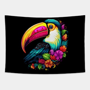 Toucan Happiness Tapestry