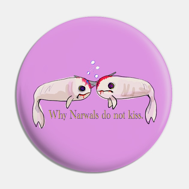 Why narwals do not kiss Pin by wolfmanjaq