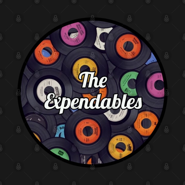 The Expendables / Vinyl Records Style by Mieren Artwork 
