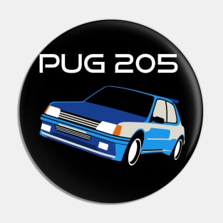 Pug 205 Pin