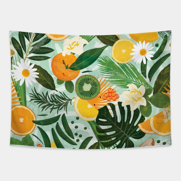 Spring and Deli Tapestry by matise