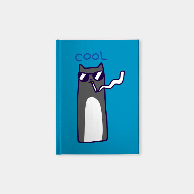 Cool Cat Cat Notebook Teepublic
