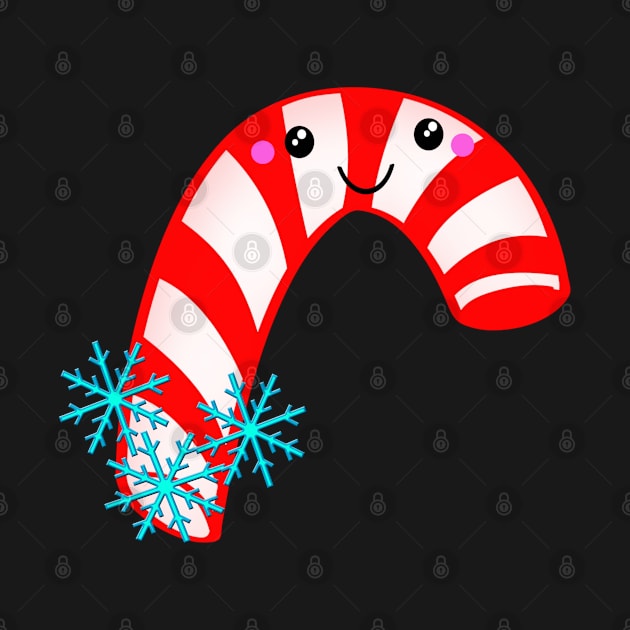 Cute Christmas Candy Cane by Jarecrow 