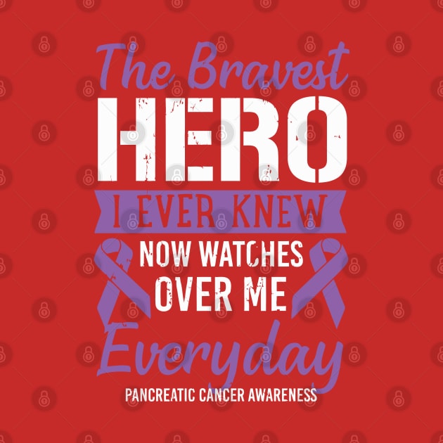 The Bravest Hero Pancreatic Cancer Awareness by tanambos