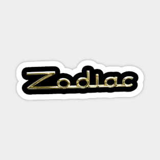 Zodiac classic car badge Magnet