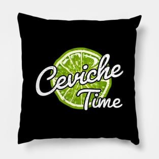 Ceviche Time Pillow