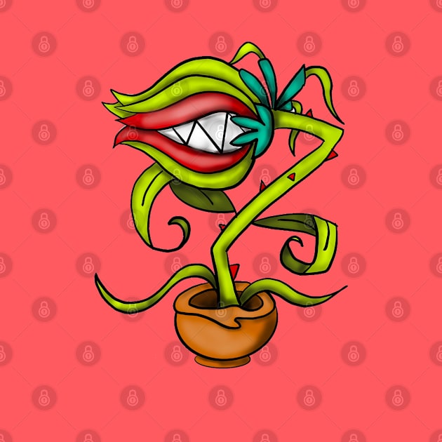 Hanna Barbera Little Shop of Horrors mashup by Debra Forth