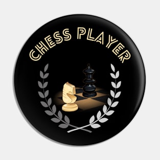 Chess Player Pin